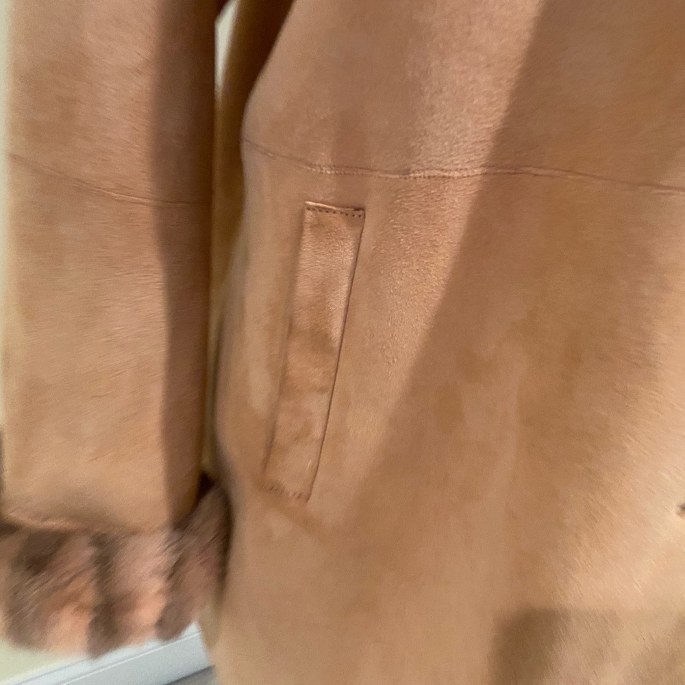 Louis Dell’olio suede and fur coat - Picture 9 of 10